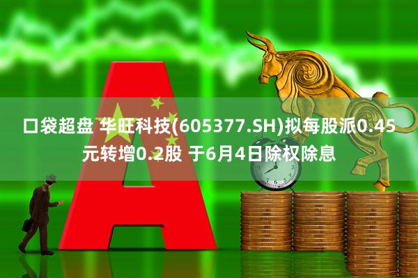 口袋超盘 华旺科技(605377.SH)拟每股派0.45元转增0.2股 于6月4日除权除息