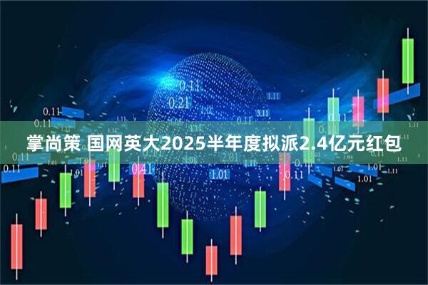 掌尚策 国网英大2025半年度拟派2.4亿元红包